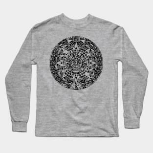 Mayan Calendar #8 Long Sleeve T-Shirt